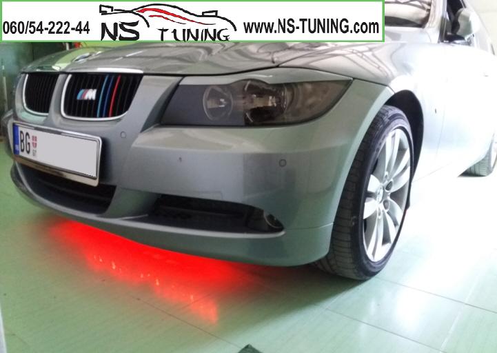 bmw e90 neonke ispod auta led sa daljinskim